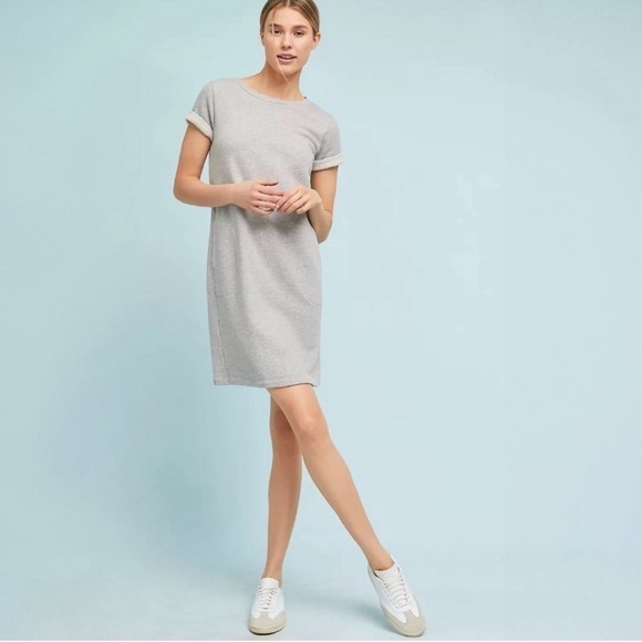 cloth & stone Dresses & Skirts - NWT Anthropologie cloth & stone sz M Essential sweatshirt dress, with pockets!